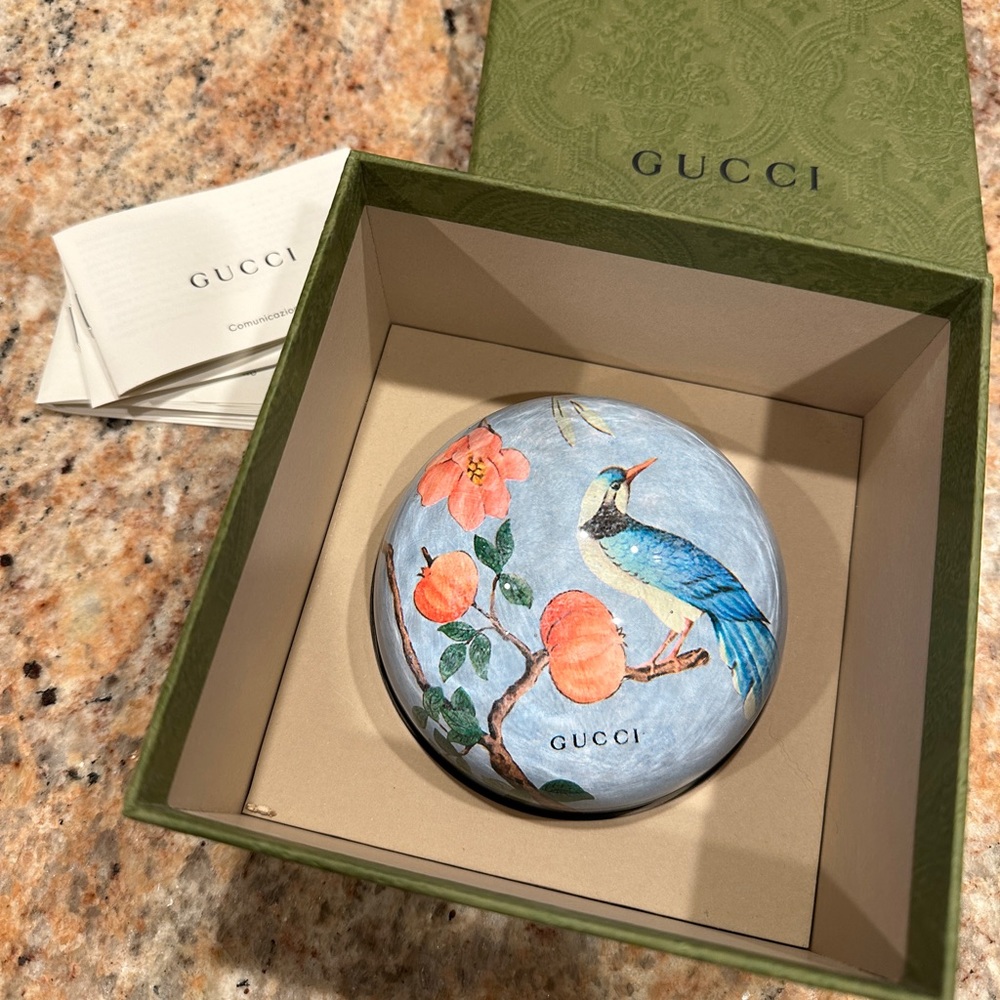 Gucci VIP Client Holiday Gift Paperweight